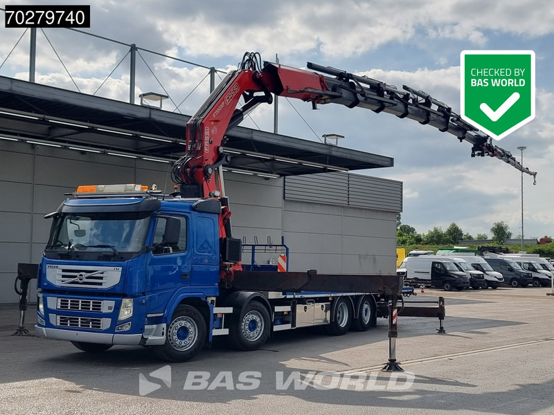 Volvo FM 450 8X2 FASSI 100 Ton/Meter 7 + 6 Jib Lift+Stuuras Euro 5 - Dropside/ Flatbed truck, Crane truck: picture 1 Volvo FM 450 8X2 FASSI 100 Ton/Meter 7 + 6 Jib Lift+Stuuras Euro 5 - Dropside/ Flatbed truck, Crane truck: picture 1