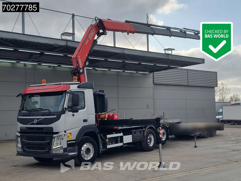 Volvo FM 460 6X2 Fassi F365A.2.25 E-Dynamic Retarder Euro 6 Kraan Crane - Dropside/ Flatbed truck, Crane truck: picture 1 Volvo FM 460 6X2 Fassi F365A.2.25 E-Dynamic Retarder Euro 6 Kraan Crane - Dropside/ Flatbed truck, Crane truck: picture 1