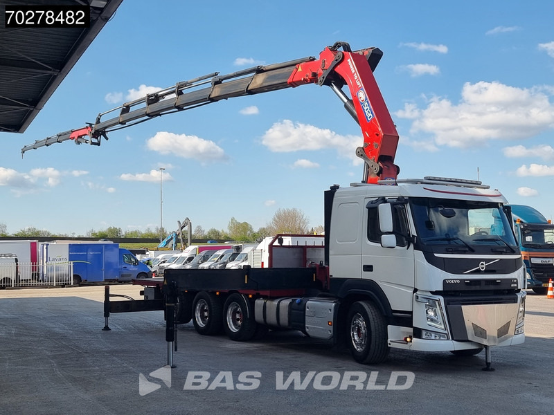 Volvo FM 500 8X4 HMF5020 K6 + Fly Jib Lift+Lenkachse Crane Kran Euro 6 - Dropside/ Flatbed truck, Crane truck: picture 3 Volvo FM 500 8X4 HMF5020 K6 + Fly Jib Lift+Lenkachse Crane Kran Euro 6 - Dropside/ Flatbed truck, Crane truck: picture 3