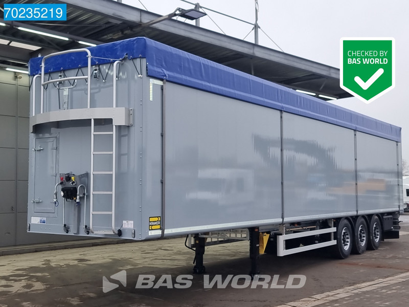 Kraker K-FORCE 3 axles NEW! 6mm Liftachse 90m3 - Walking floor semi-trailer: picture 1 Kraker K-FORCE 3 axles NEW! 6mm Liftachse 90m3 - Walking floor semi-trailer: picture 1