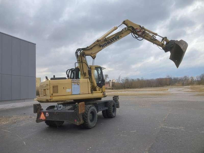 Komatsu Pelle sur Pneus PW160-7K - Wheel excavator: picture 2 Komatsu Pelle sur Pneus PW160-7K - Wheel excavator: picture 2