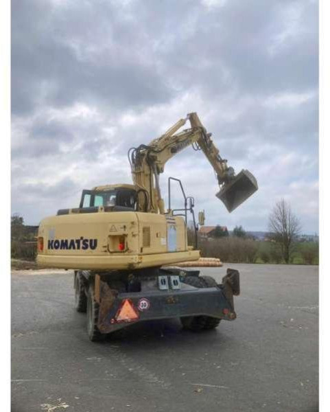 Komatsu Pelle sur Pneus PW160-7K - Wheel excavator: picture 3 Komatsu Pelle sur Pneus PW160-7K - Wheel excavator: picture 3