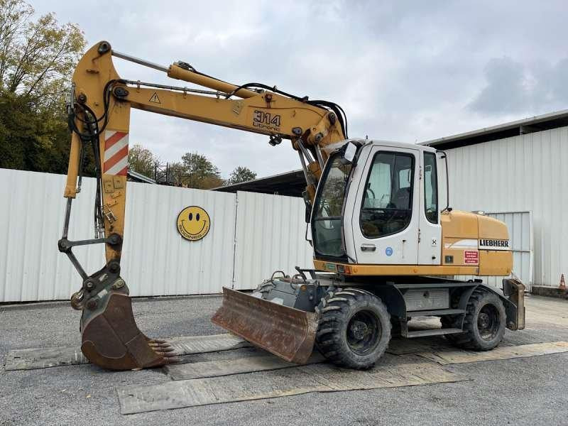 Liebherr Pelle sur Pneus A314 LITRONIC - Wheel excavator: picture 1 Liebherr Pelle sur Pneus A314 LITRONIC - Wheel excavator: picture 1
