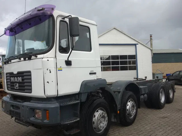 MAN 41-414 manuial pomp 8x4 - Cab chassis truck: picture 1 MAN 41-414 manuial pomp 8x4 - Cab chassis truck: picture 1