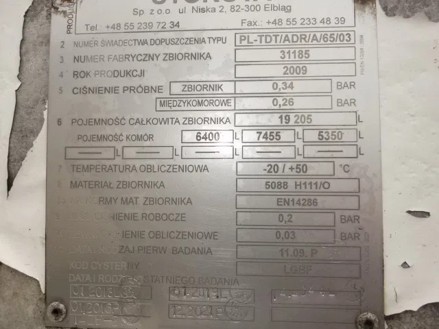 Scania R380 6X2 19200 LITER TANK,MANUAL GEARBOX - Tank truck: picture 5 Scania R380 6X2 19200 LITER TANK,MANUAL GEARBOX - Tank truck: picture 5