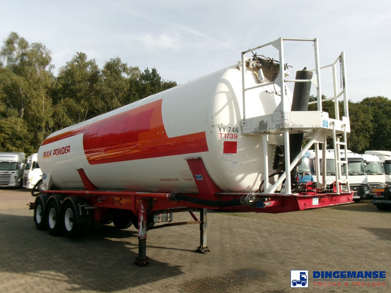 Feldbinder Powder tank alu 41 m3 (tipping) - Tank semi-trailer: picture 2 Feldbinder Powder tank alu 41 m3 (tipping) - Tank semi-trailer: picture 2