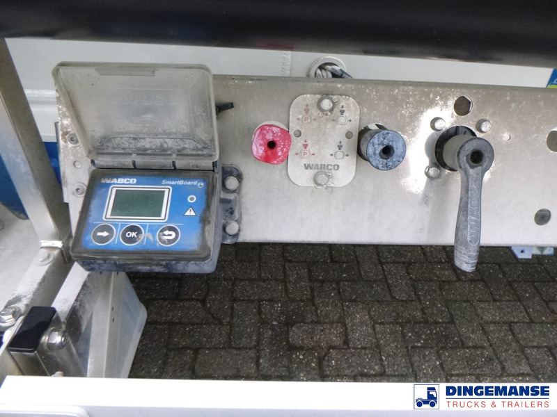 Tank semi-trailer Feldbinder Powder tank alu 43 m3 + engine/compressor: picture 10