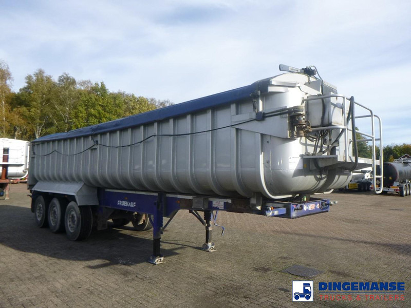 Fruehauf Tipper trailer alu 35 m3 + tarpaulin - Tipper semi-trailer: picture 2 Fruehauf Tipper trailer alu 35 m3 + tarpaulin - Tipper semi-trailer: picture 2