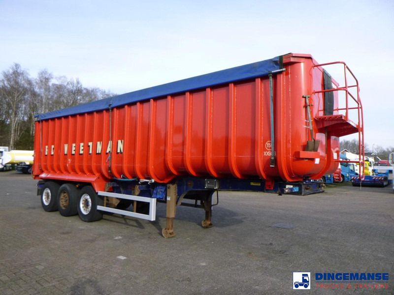 Fruehauf Tipper trailer alu 52 m3 + tarpaulin - Tipper semi-trailer: picture 2 Fruehauf Tipper trailer alu 52 m3 + tarpaulin - Tipper semi-trailer: picture 2
