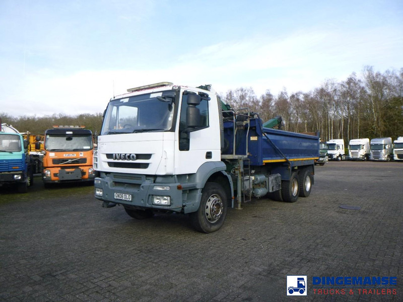 Iveco AD260T33 6X4 RHD tipper + HMF crane - Crane truck: picture 5 Iveco AD260T33 6X4 RHD tipper + HMF crane - Crane truck: picture 5