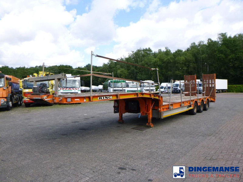 KING 3-axle semi-lowbed trailer 44T + ramps - Low loader semi-trailer: picture 1 KING 3-axle semi-lowbed trailer 44T + ramps - Low loader semi-trailer: picture 1