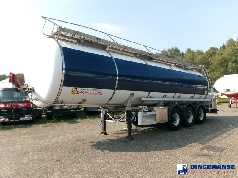 LAG Food tank inox 32 m3 / 3 comp + pump - Tank semi-trailer: picture 1 LAG Food tank inox 32 m3 / 3 comp + pump - Tank semi-trailer: picture 1