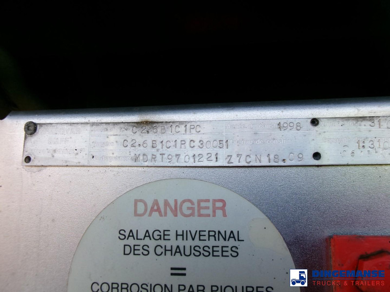 Tank semi-trailer Magyar Bitumen tank inox 31 m3 / 1 comp + ADR: picture 20 Tank semi-trailer Magyar Bitumen tank inox 31 m3 / 1 comp + ADR: picture 20