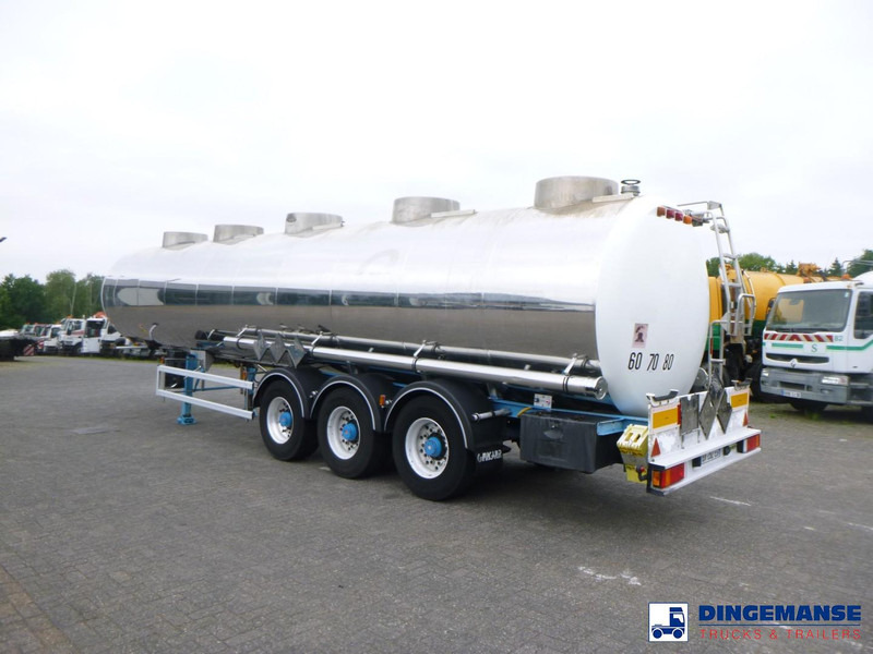 Magyar Chemical tank inox 33 m3 / 1 comp - Tank semi-trailer: picture 3 Magyar Chemical tank inox 33 m3 / 1 comp - Tank semi-trailer: picture 3