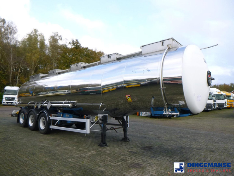 Magyar Chemical tank inox L4BH 32.8 m3 / 1 comp - Tank semi-trailer: picture 2 Magyar Chemical tank inox L4BH 32.8 m3 / 1 comp - Tank semi-trailer: picture 2