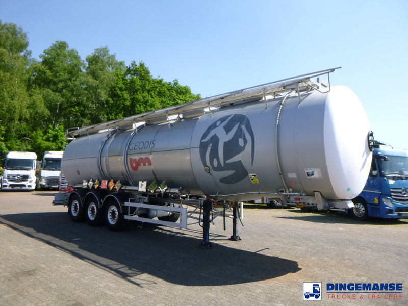 Magyar Chemical tank inox L4BH 44.5 m3 / 3 comp - Tank trailer: picture 2 Magyar Chemical tank inox L4BH 44.5 m3 / 3 comp - Tank trailer: picture 2