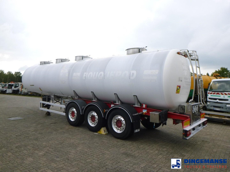 Magyar Food tank inox 30 m3 / 4 comp - Tank semi-trailer: picture 3 Magyar Food tank inox 30 m3 / 4 comp - Tank semi-trailer: picture 3
