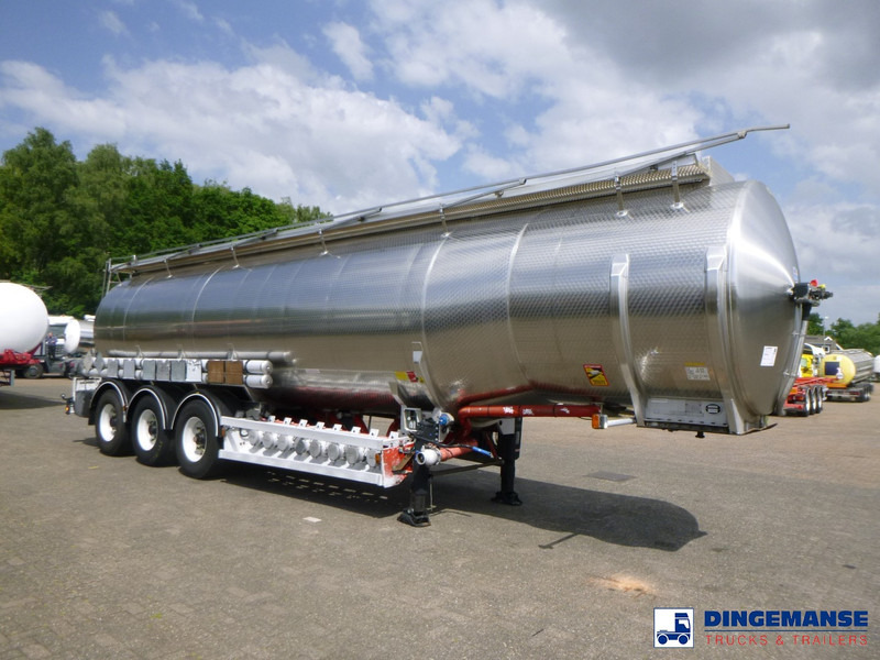 Magyar S34SD1A // Fuel tank inox 38.4 m 3 / 8comp - Tank semi-trailer: picture 2 Magyar S34SD1A // Fuel tank inox 38.4 m 3 / 8comp - Tank semi-trailer: picture 2