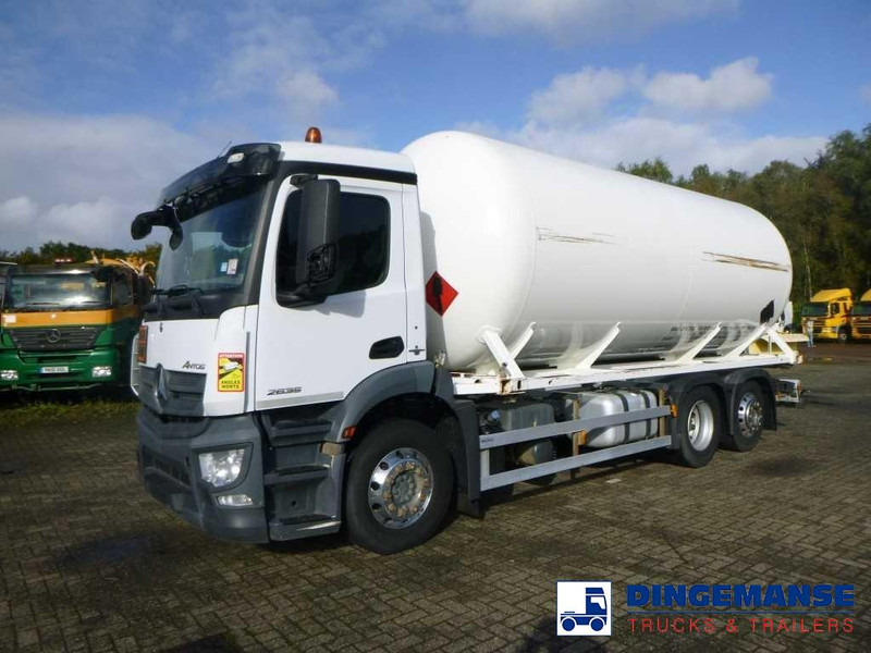 Mercedes-Benz Antos 2635 6x2 gas tank 28 m3 - Tank truck: picture 1 Mercedes-Benz Antos 2635 6x2 gas tank 28 m3 - Tank truck: picture 1
