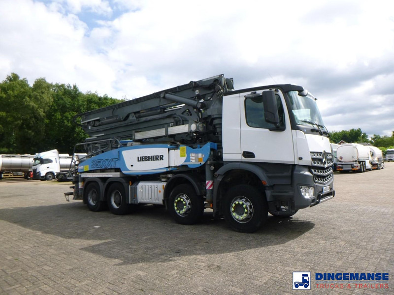 Mercedes-Benz Arocs 8x4 Liebherr 35 XXT concrete pump 35 m - Concrete pump truck: picture 2 Mercedes-Benz Arocs 8x4 Liebherr 35 XXT concrete pump 35 m - Concrete pump truck: picture 2