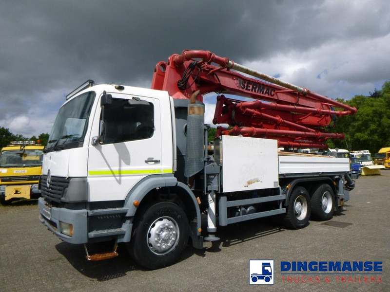 Mercedes-Benz Atego 6x4 Sermac SCL120 concrete pump - Concrete pump truck: picture 1 Mercedes-Benz Atego 6x4 Sermac SCL120 concrete pump - Concrete pump truck: picture 1