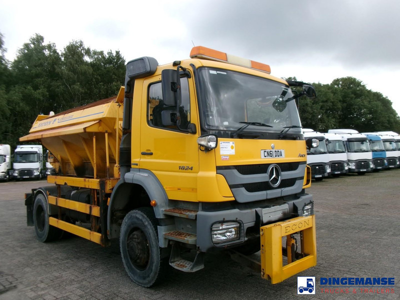 Mercedes-Benz Axor 1824 4x4 RHD salt spreader / gritter - Snow removal vehicle: picture 2 Mercedes-Benz Axor 1824 4x4 RHD salt spreader / gritter - Snow removal vehicle: picture 2