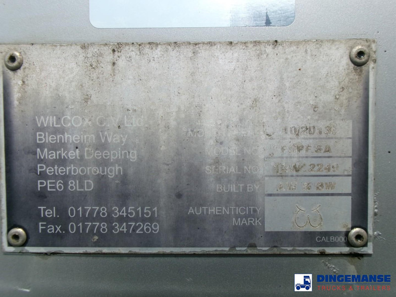 Tipper semi-trailer Montracon Tipper trailer alu 55 m3 + tarpaulin: picture 9