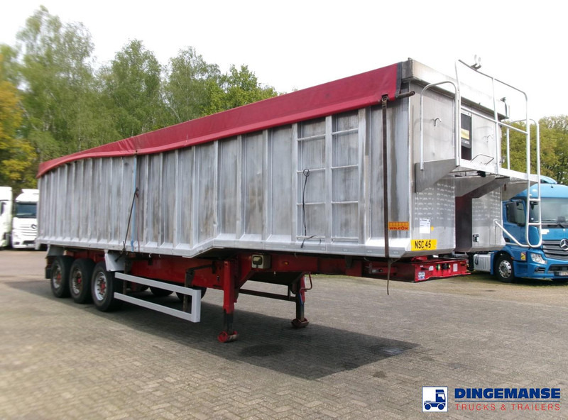 Montracon Tipper trailer alu 55 m3 + tarpaulin - Tipper semi-trailer: picture 2 Montracon Tipper trailer alu 55 m3 + tarpaulin - Tipper semi-trailer: picture 2