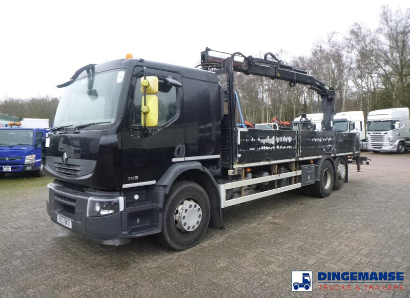 Renault Premium 380 DXI 6x2 RHD + Hiab 122 B2 Duo - Crane truck: picture 1 Renault Premium 380 DXI 6x2 RHD + Hiab 122 B2 Duo - Crane truck: picture 1
