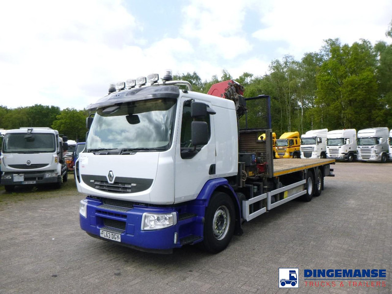Renault Premium 380 dxi 6x2 RHD + HMF 2620-K4 - Crane truck: picture 1 Renault Premium 380 dxi 6x2 RHD + HMF 2620-K4 - Crane truck: picture 1