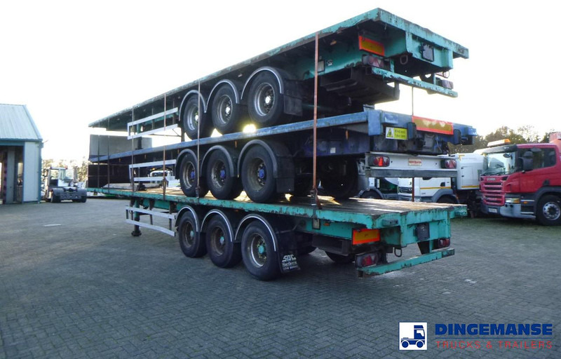 SDC Stack - 3 x platform trailer 13.6 m / 39 t - Dropside/ Flatbed semi-trailer: picture 4 SDC Stack - 3 x platform trailer 13.6 m / 39 t - Dropside/ Flatbed semi-trailer: picture 4