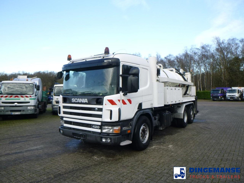 Scania P124-420 6x2 vacuum tank 10.5 m3 - Vacuum truck: picture 1 Scania P124-420 6x2 vacuum tank 10.5 m3 - Vacuum truck: picture 1