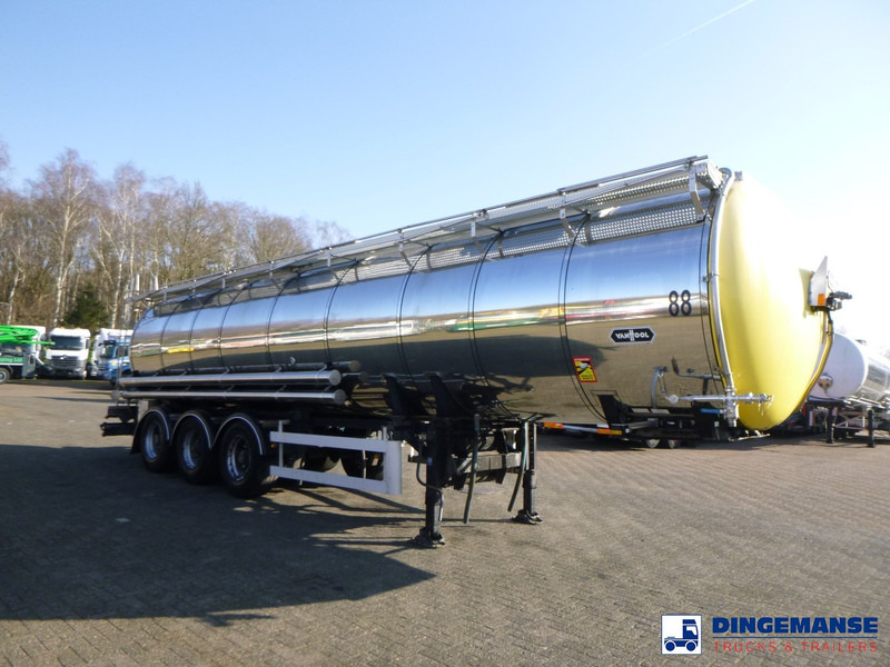 Van Hool Chemical tank inox 30 m3 / 1 comp - Tank semi-trailer: picture 2 Van Hool Chemical tank inox 30 m3 / 1 comp - Tank semi-trailer: picture 2