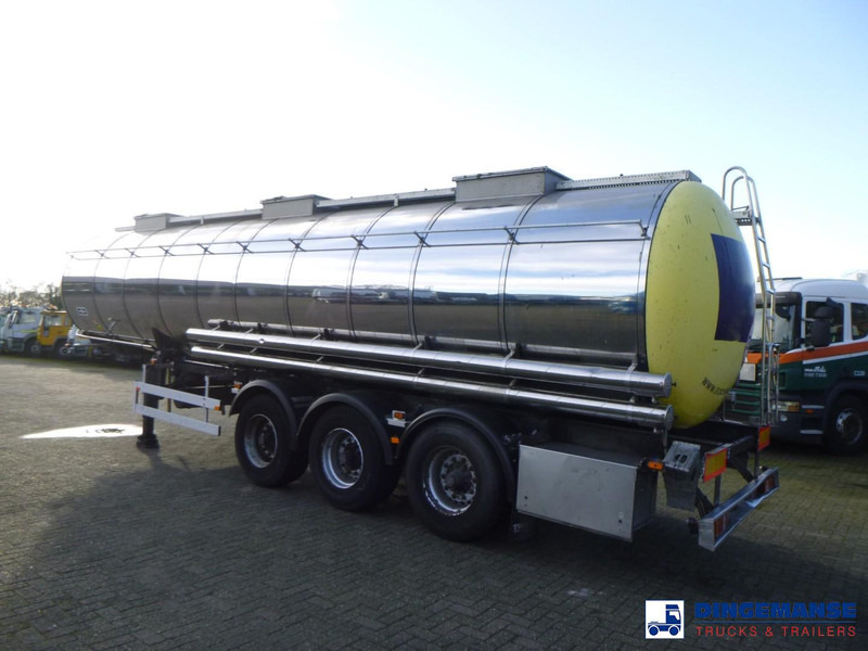 Van Hool Chemical tank inox 30 m3 / 3 comp - Tank trailer: picture 3 Van Hool Chemical tank inox 30 m3 / 3 comp - Tank trailer: picture 3