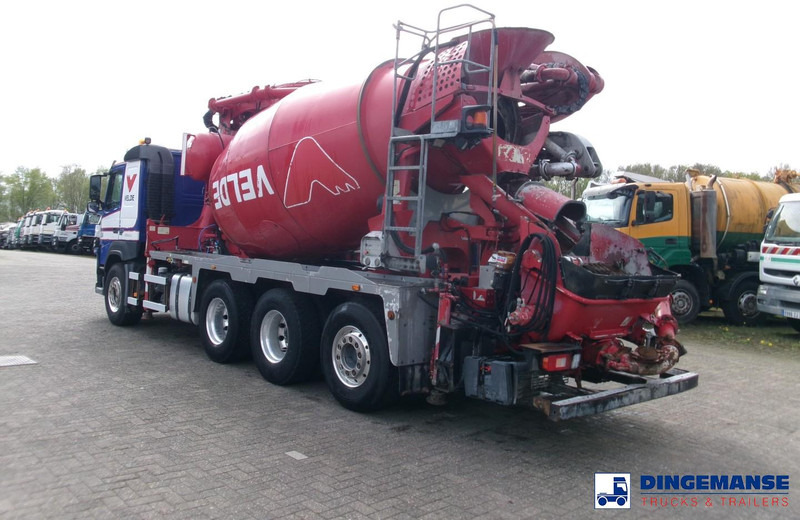 Concrete pump truck Volvo FM 420 8X4 Cifa MK25H concrete pump 25 m / mixer 7 m3: picture 7