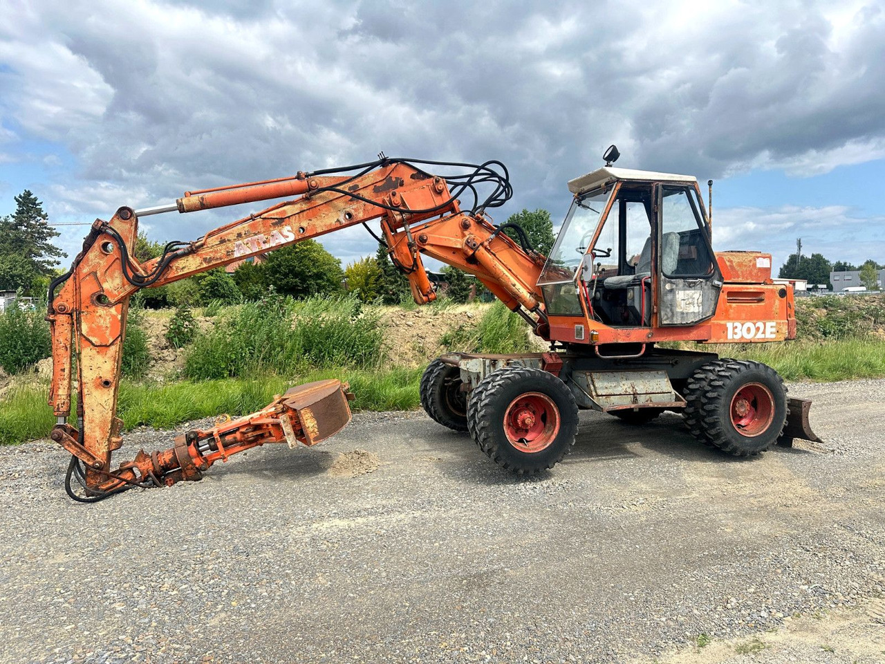 Atlas MOBILBAGGER 1302 E - Wheel excavator: picture 4 Atlas MOBILBAGGER 1302 E - Wheel excavator: picture 4