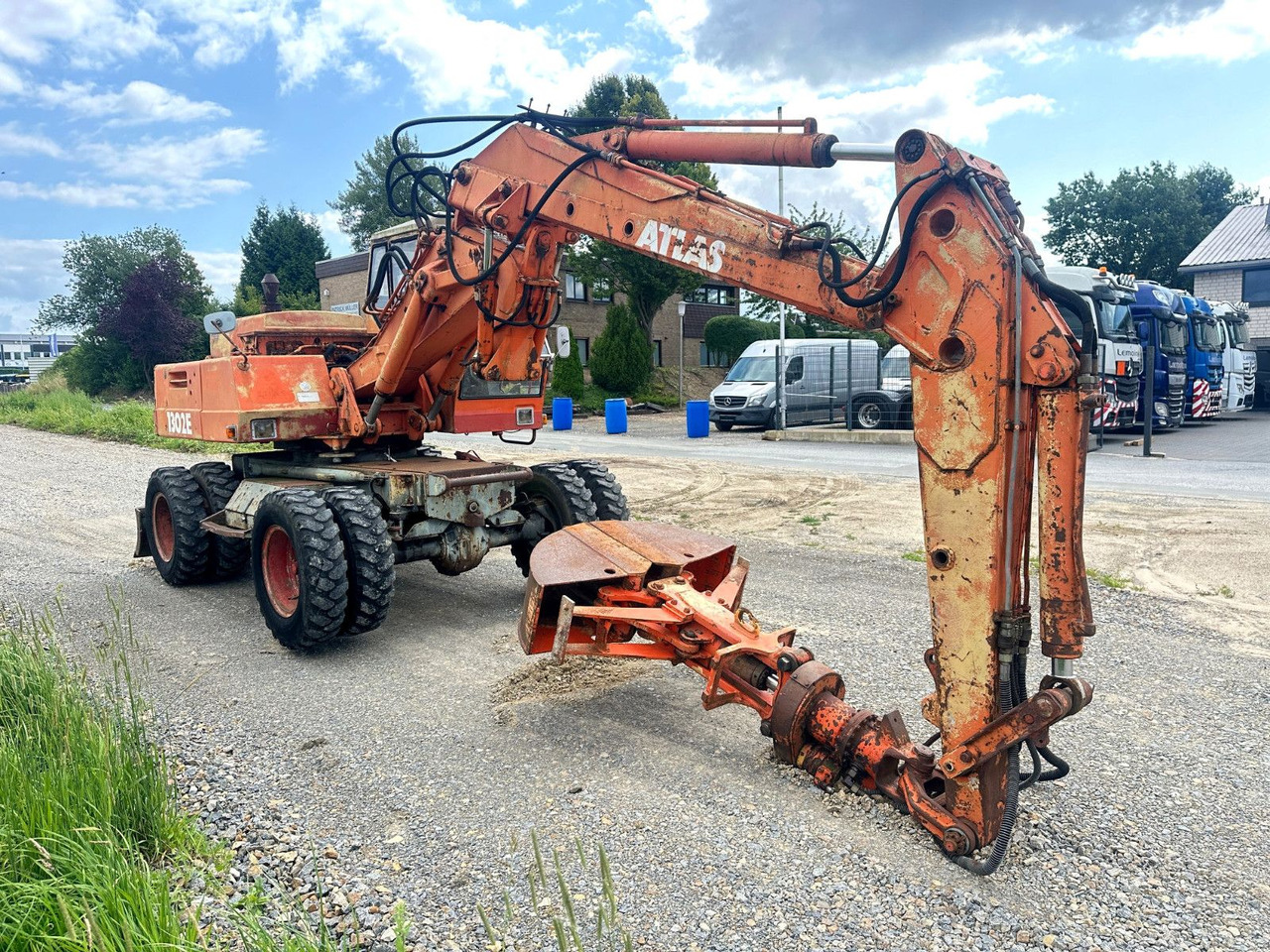Atlas MOBILBAGGER 1302 E - Wheel excavator: picture 5 Atlas MOBILBAGGER 1302 E - Wheel excavator: picture 5