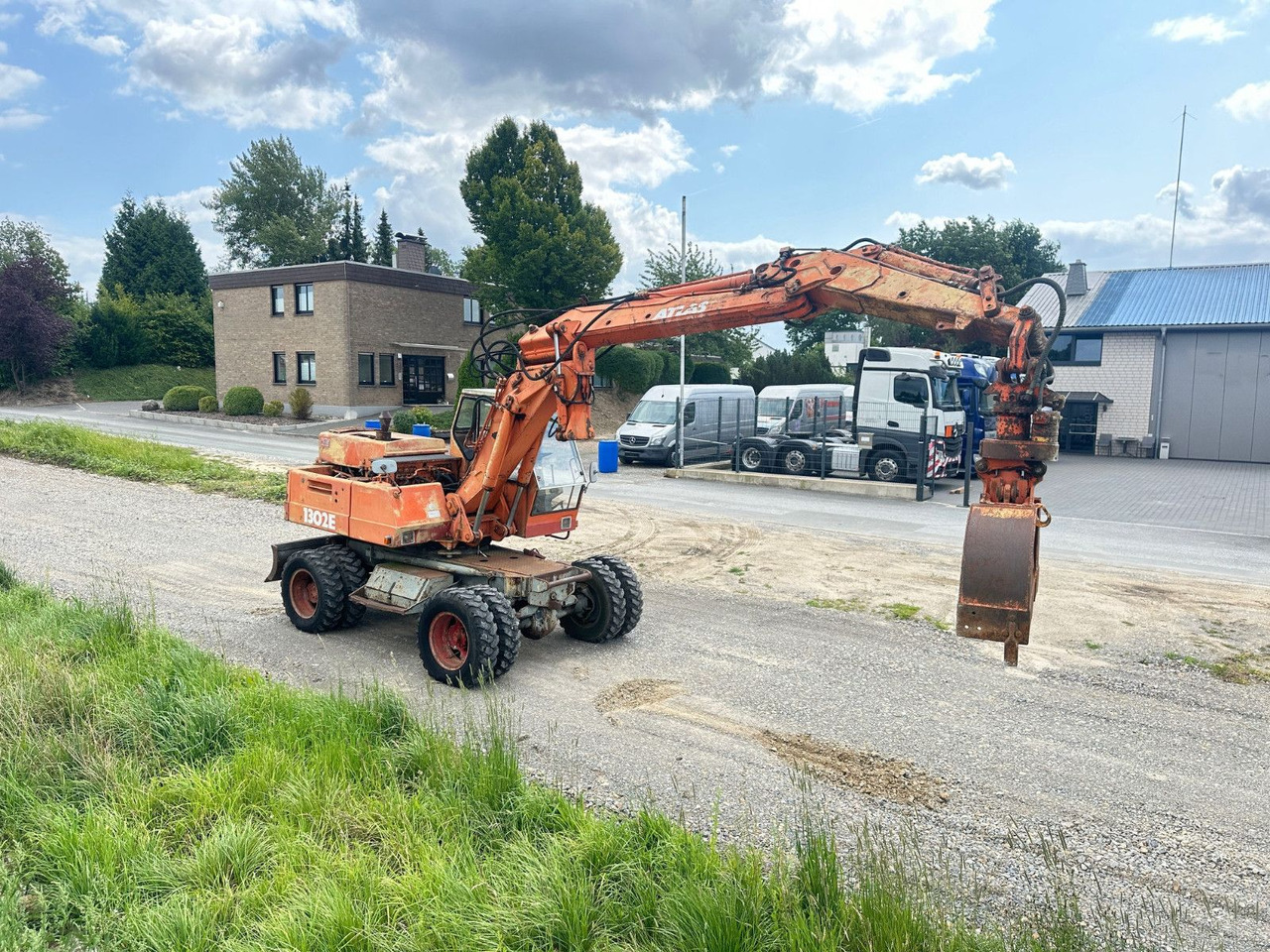 Atlas MOBILBAGGER 1302 E - Wheel excavator: picture 2 Atlas MOBILBAGGER 1302 E - Wheel excavator: picture 2