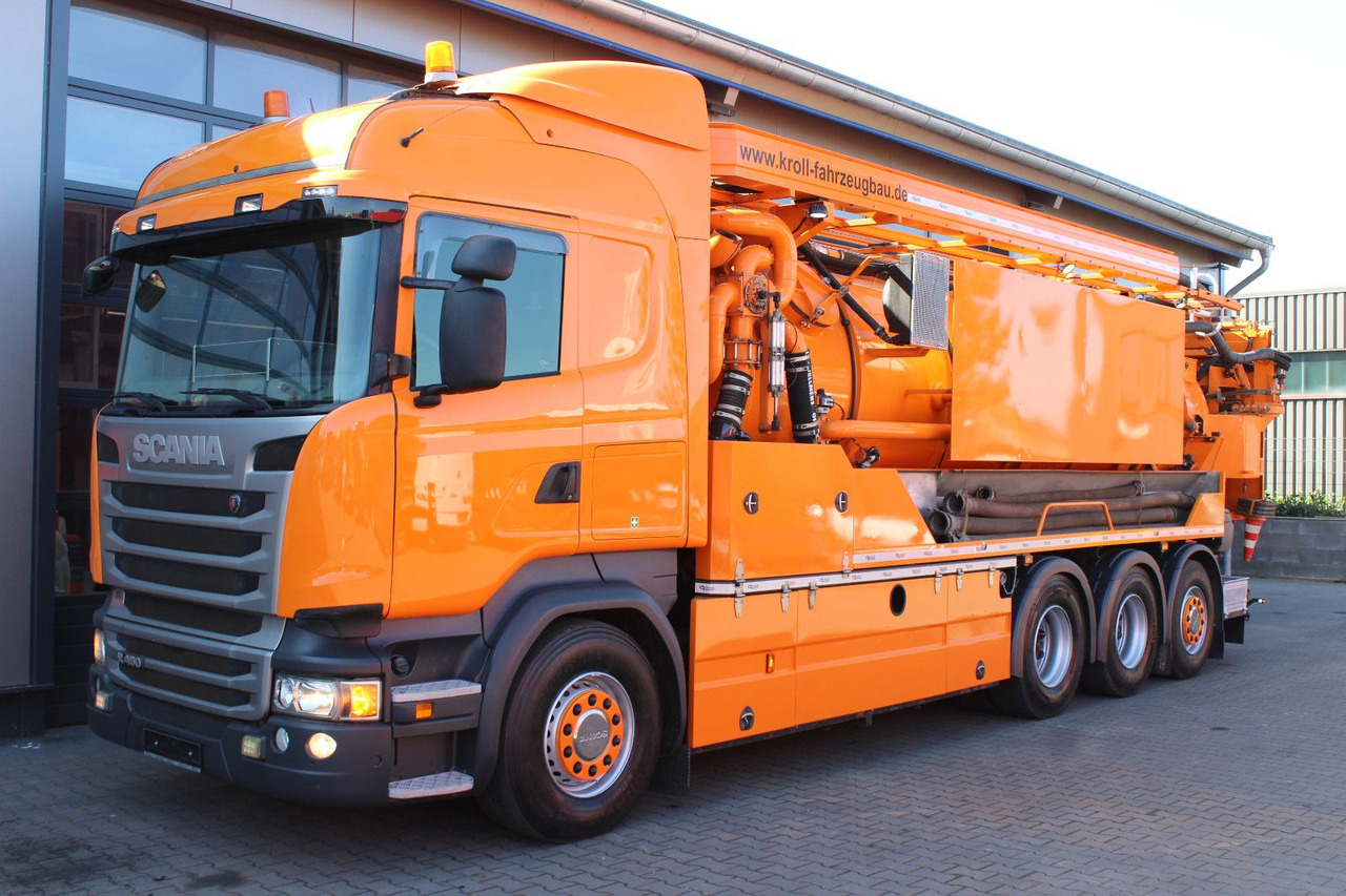 Scania R450 8x4 Kroll 19m³ Wasserrückgewinner Kombi-HD - Vacuum truck: picture 4 Scania R450 8x4 Kroll 19m³ Wasserrückgewinner Kombi-HD - Vacuum truck: picture 4