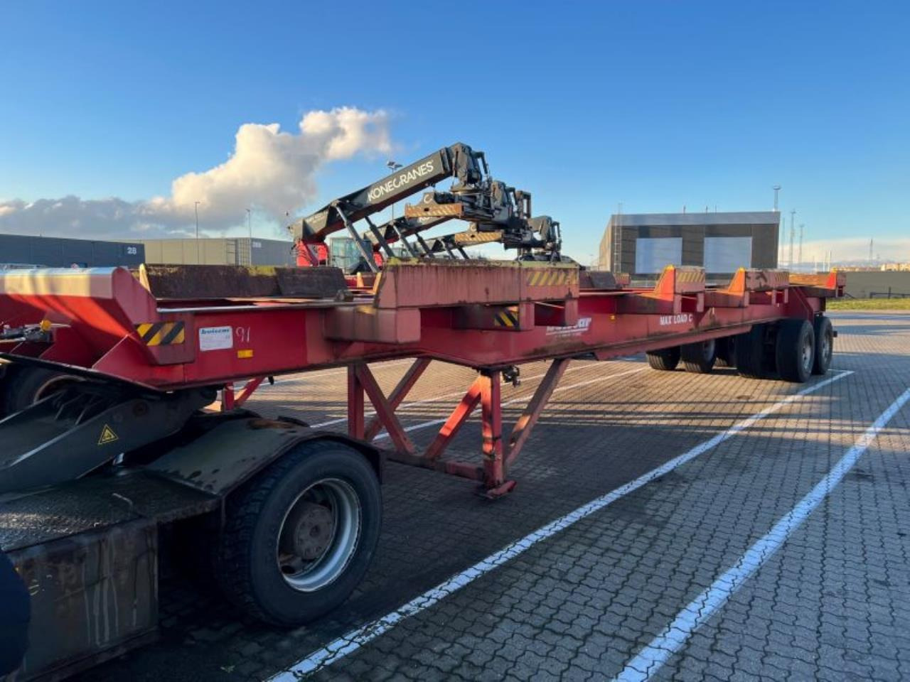 Skeleton SKELETON 40" - Container transporter/ Swap body semi-trailer: picture 3 Skeleton SKELETON 40" - Container transporter/ Swap body semi-trailer: picture 3
