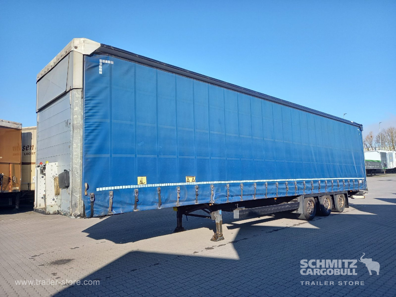 SCHMITZ Auflieger Curtainsider Mega - Curtainsider semi-trailer: picture 1 SCHMITZ Auflieger Curtainsider Mega - Curtainsider semi-trailer: picture 1