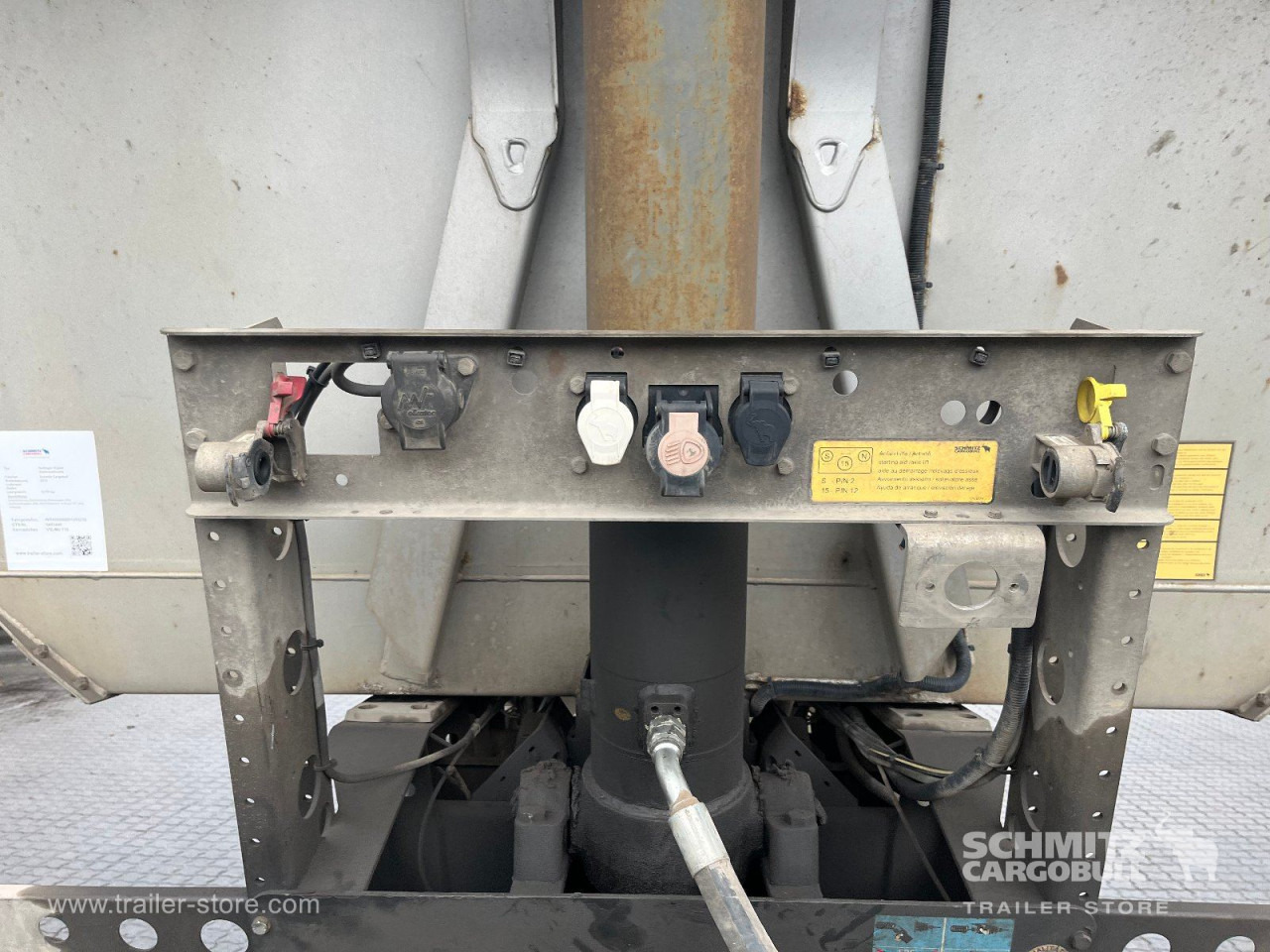 SCHMITZ Auflieger Kipper Stahlrundmulde 25m³ - Tipper semi-trailer: picture 5 SCHMITZ Auflieger Kipper Stahlrundmulde 25m³ - Tipper semi-trailer: picture 5