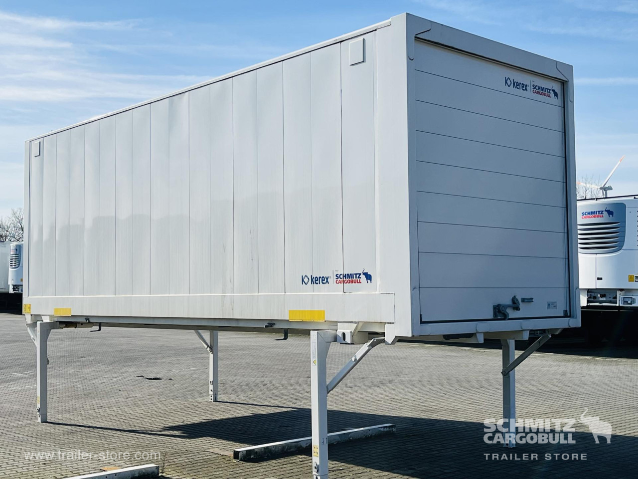 SCHMITZ Wechselaufbau Trockenfrachtkoffer 7.45 Roller - Closed box trailer: picture 2 SCHMITZ Wechselaufbau Trockenfrachtkoffer 7.45 Roller - Closed box trailer: picture 2