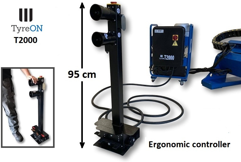 Workshop equipment T2000 truck tyrechanger 60 Inch 2 mounting speeds - fully automatic - power 4kW+4kW: picture 6