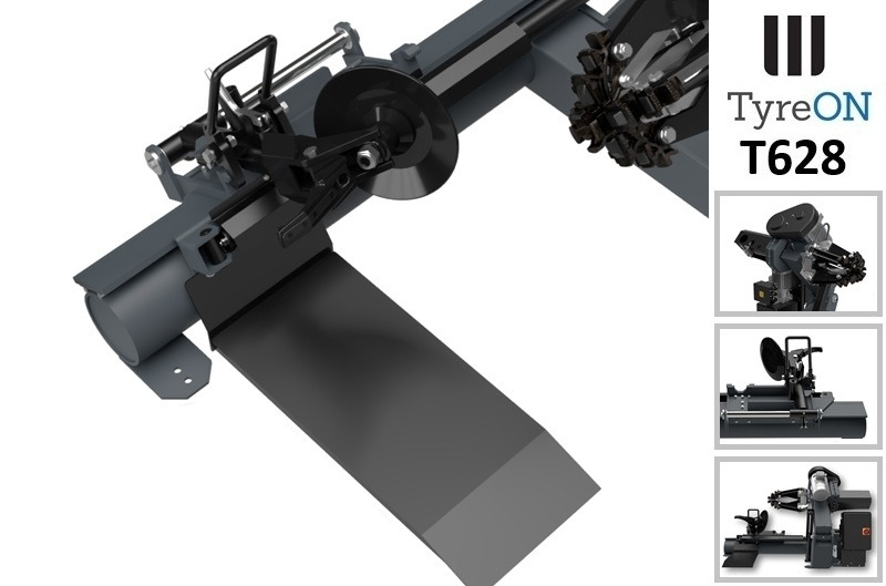 T628 truck tyre changer 28 inches - Tyrewidth uo to 85 cm - 5 clamping positions on jaw - 2 mounting speeds - Power 3,2 kW+2,2 kW - Workshop equipment: picture 3 T628 truck tyre changer 28 inches - Tyrewidth uo to 85 cm - 5 clamping positions on jaw - 2 mounting speeds - Power 3,2 kW+2,2 kW - Workshop equipment: picture 3