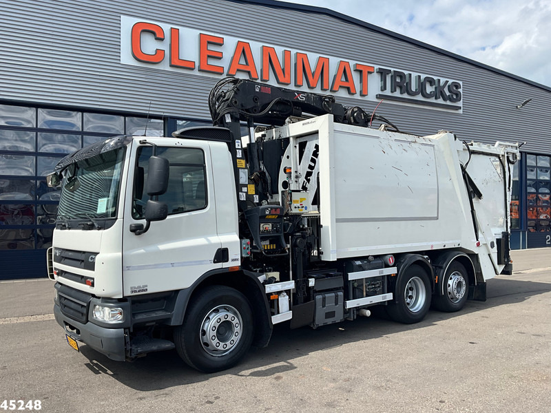 DAF FAN 75 CF 250 Hiab 21 Tonmeter laadkraan + weegsysteem - Garbage truck: picture 2 DAF FAN 75 CF 250 Hiab 21 Tonmeter laadkraan + weegsysteem - Garbage truck: picture 2