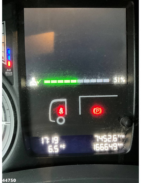 Tipper, Crane truck DAF FAN LF 220 Euro 6 Hiab 11 Tonmeter laadkraan Just 166.649 Km!: picture 20 Tipper, Crane truck DAF FAN LF 220 Euro 6 Hiab 11 Tonmeter laadkraan Just 166.649 Km!: picture 20