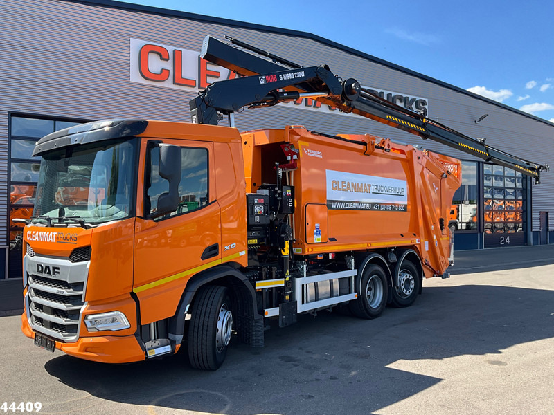 DAF FAN XD 340 Hiab 23 Tonmeter laadkraan - Garbage truck: picture 1 DAF FAN XD 340 Hiab 23 Tonmeter laadkraan - Garbage truck: picture 1