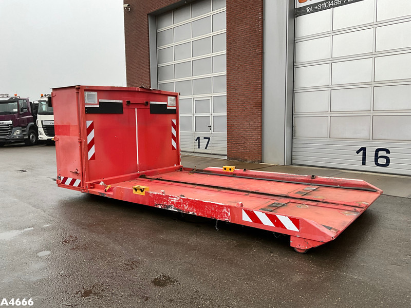 Flatcontainer met opbergruimte - Roll-off container: picture 2 Flatcontainer met opbergruimte - Roll-off container: picture 2