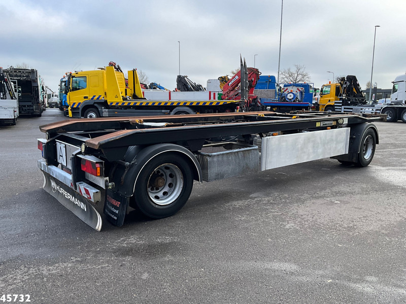 Huffermann 2-assige container aanhangwagen - Container transporter/ Swap body trailer: picture 4 Huffermann 2-assige container aanhangwagen - Container transporter/ Swap body trailer: picture 4